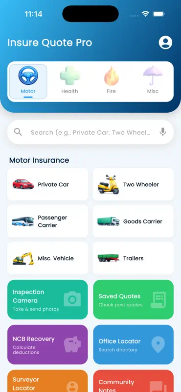 Insure Quote Pro screenshot 1 of 3