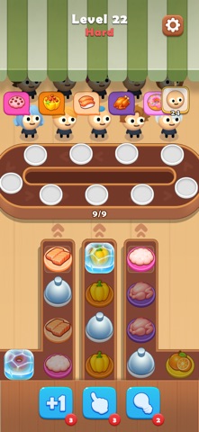 Food Puzzle : Sort n Merge screenshot