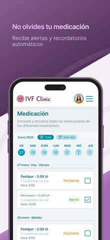 VRepro - Patient App Screenshot 5 of 7