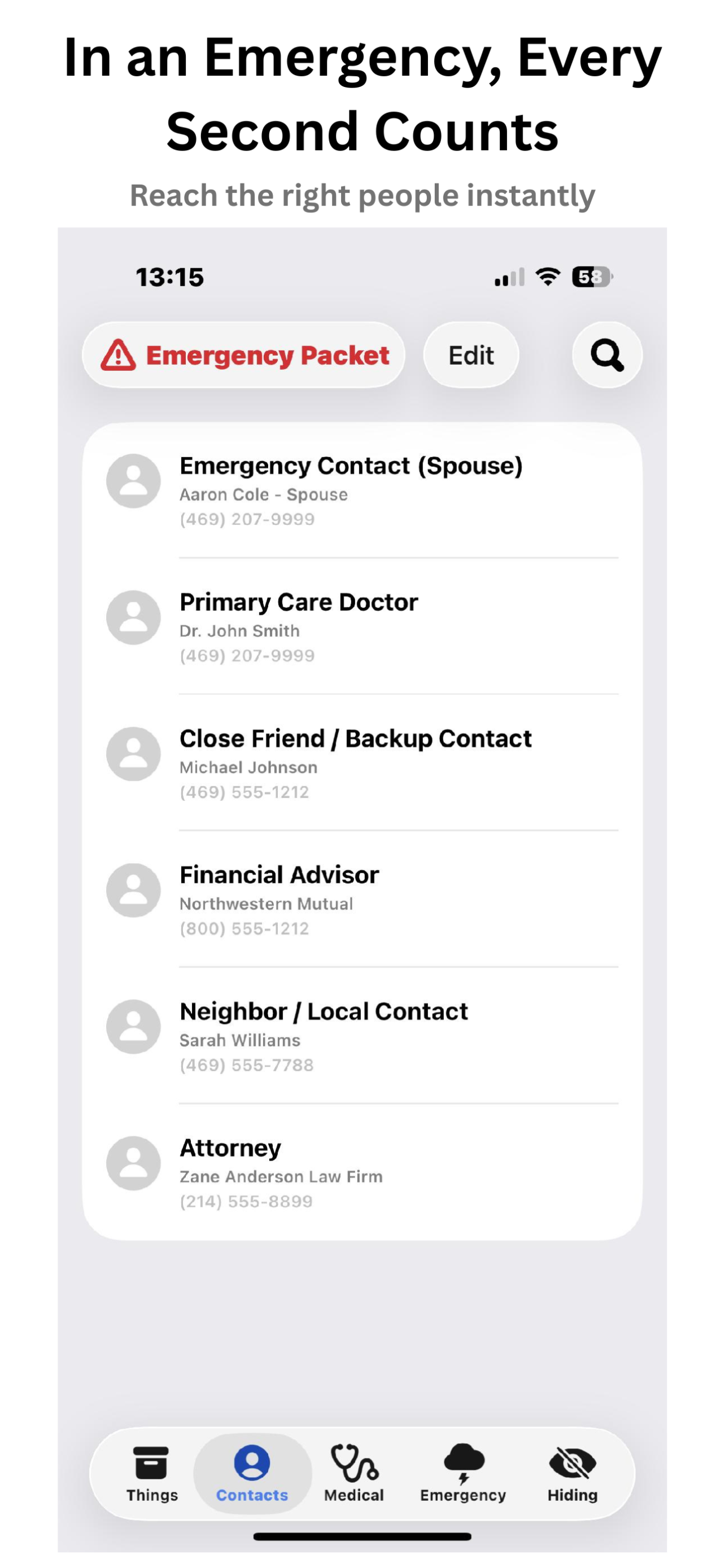 BeeReady – Emergency Packet screenshot 2
