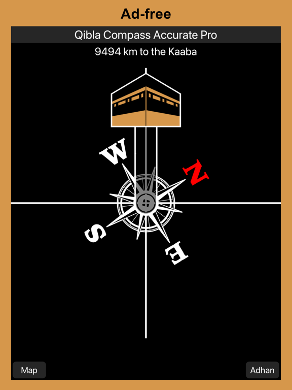 Screenshot #6 pour Qibla Compass Accurate Pro