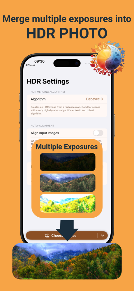 Mergius: HDR Photo & Tone map screenshot 1