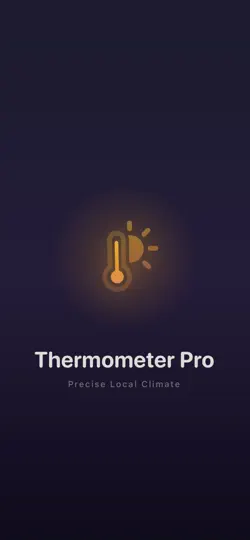 Скриншот измерение температуры на iPhone 1
