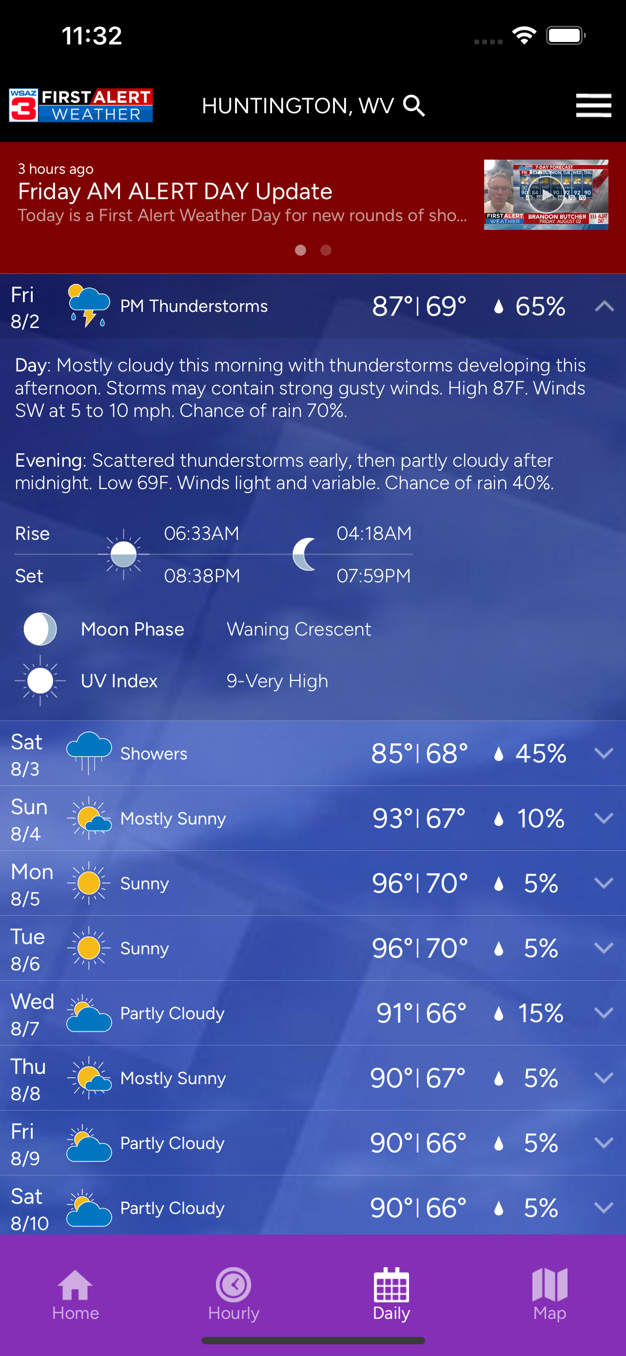 WSAZ Weather