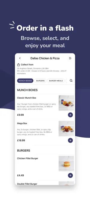 Dallas Chicken & Pizza App screenshot 1
