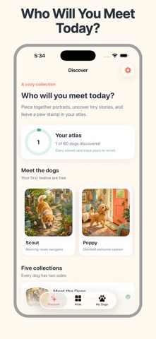 Paw Atlas: Dog Puzzles iPhone screenshot