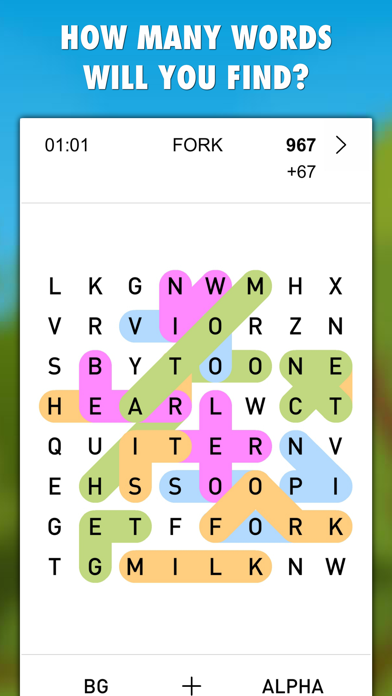 Words Everywhere iPhone screenshot