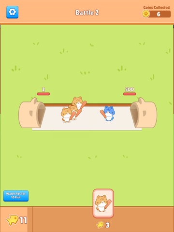 Cat Warriors March iPad screenshot