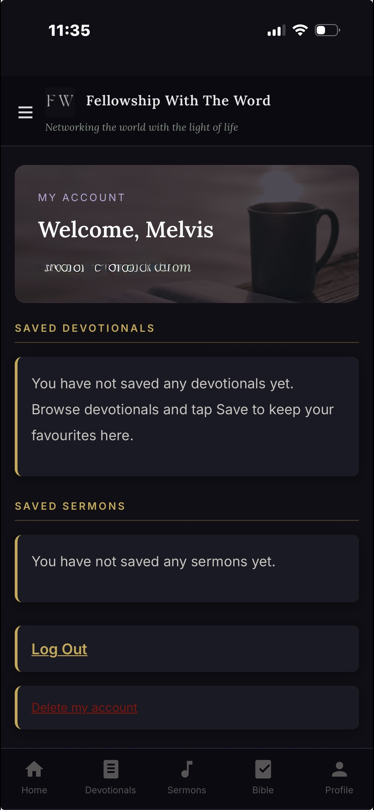 Fellowship With The Word screenshot 6
