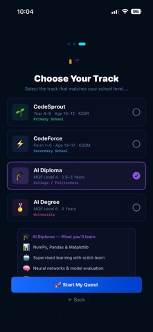 EGK CodeQuest Malaysia screenshot