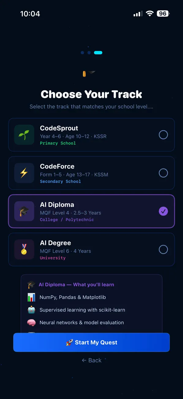 Screenshot #3 pour EGK CodeQuest Malaysia