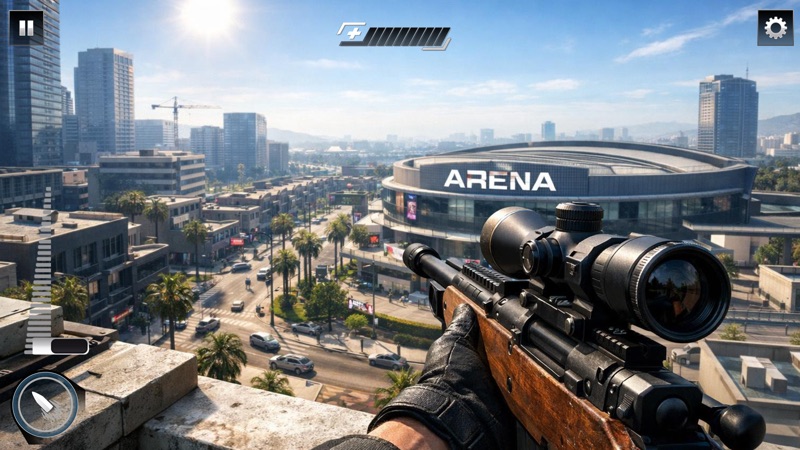 Epic Sniper:Gun Shooting Games screenshot 1
