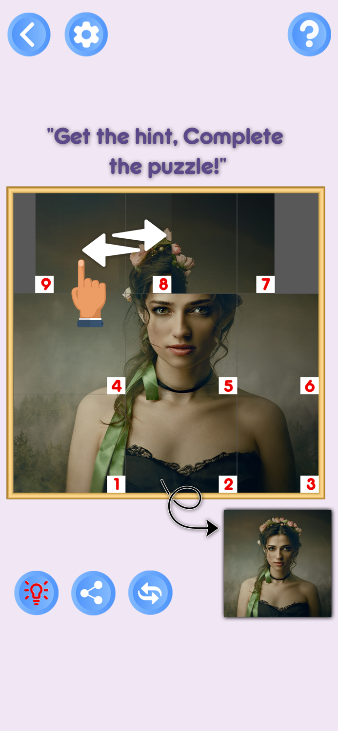 Pic Puzz-Image Sliding Puzzle