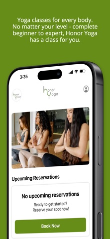 Honor Yoga. screenshot