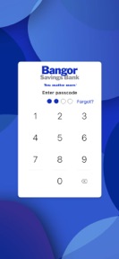 Bangor Savings Bank screenshot