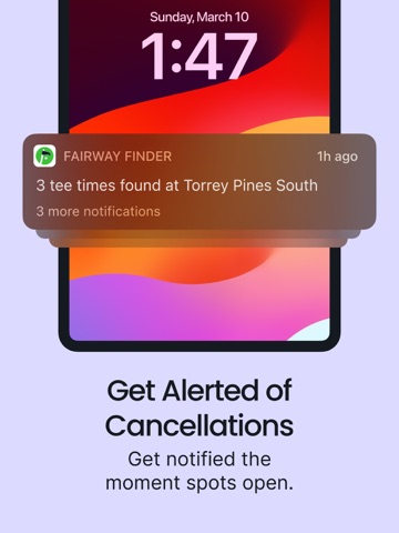 Fairway Finder: Find Tee Times iPad screenshot