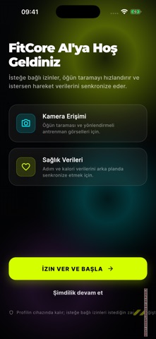 FitCore AI screenshot