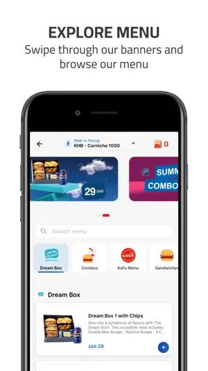 Herfy App screenshot 2