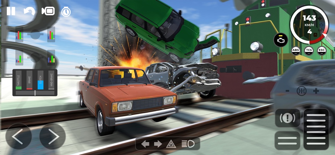 Beam Drive Crashes Original 3D screenshot 4