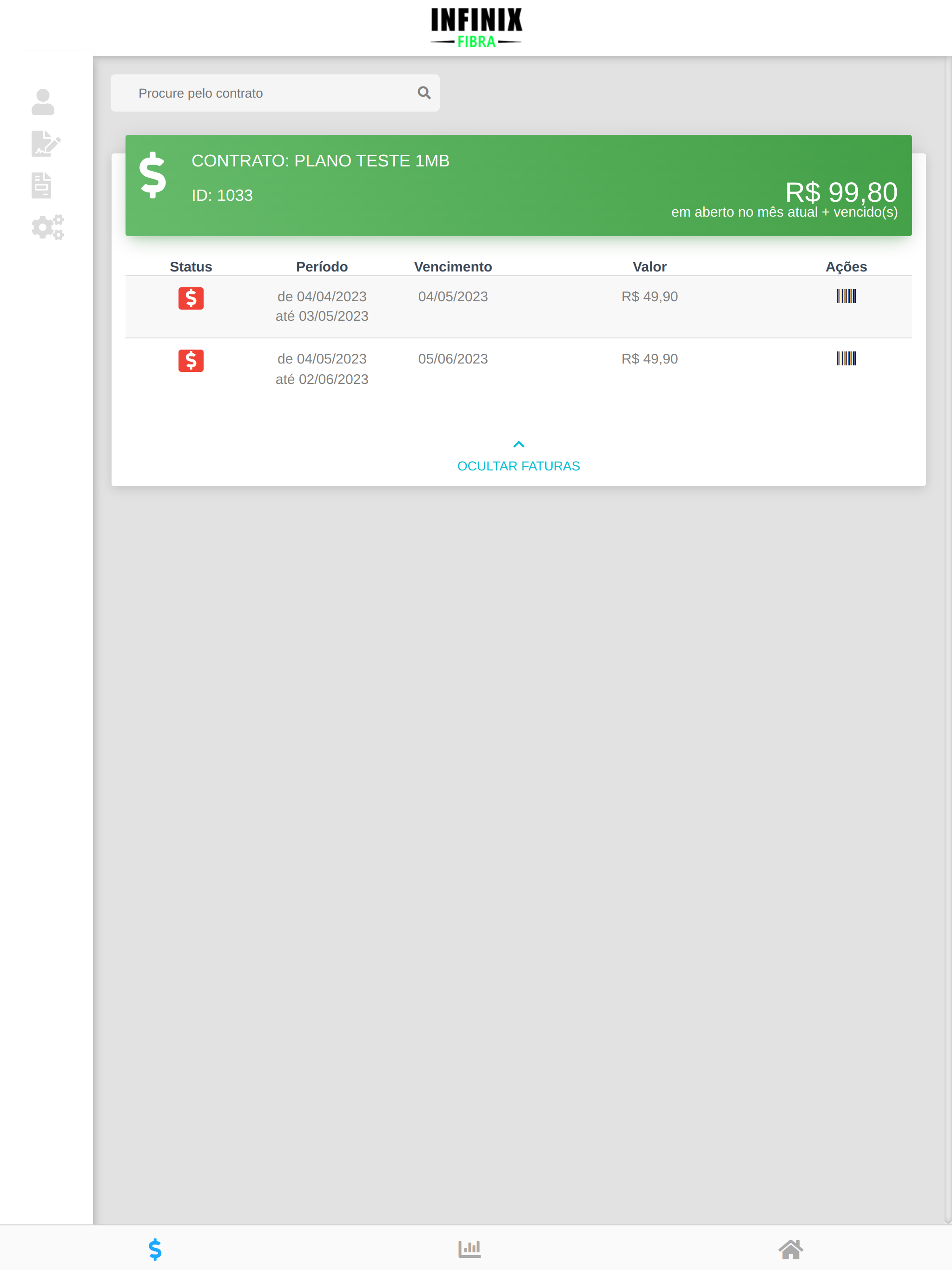 INFINIX FIBRA