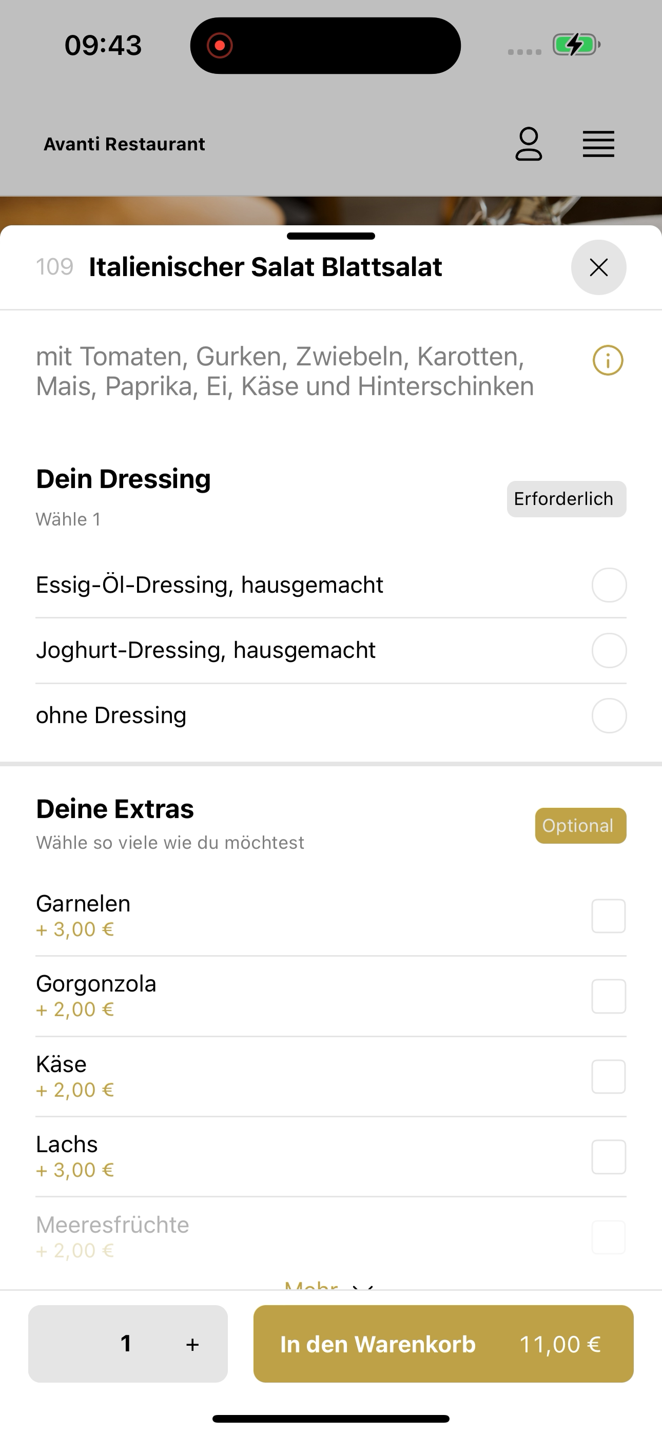 Avanti Restaurant screenshot 8