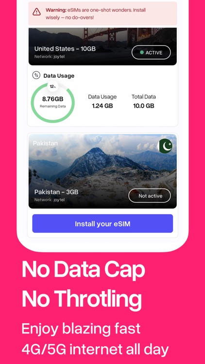 Superhero: eSIM Travel Data screenshot-3