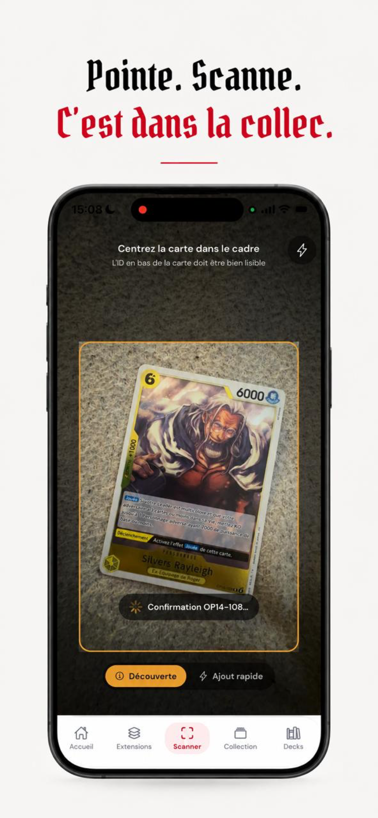 OP Cardex: Cartes, Decks, Prix