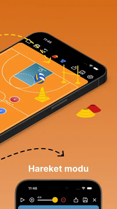 Basketbol: Taktik Tahtası iPhone Ekran Görüntüsü 2