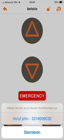 Ascendor User App Screenshot 1 of 6
