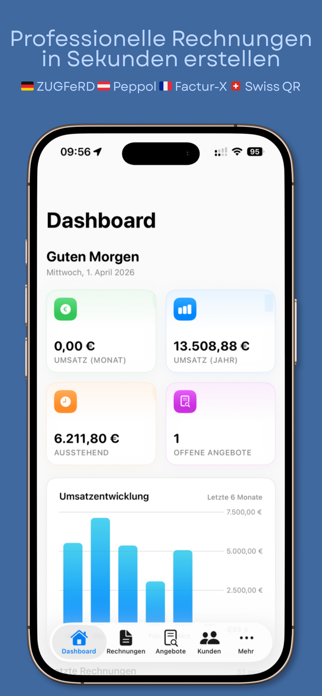 Rechnung Direkt: Invoice Maker Screenshot 1 of 8