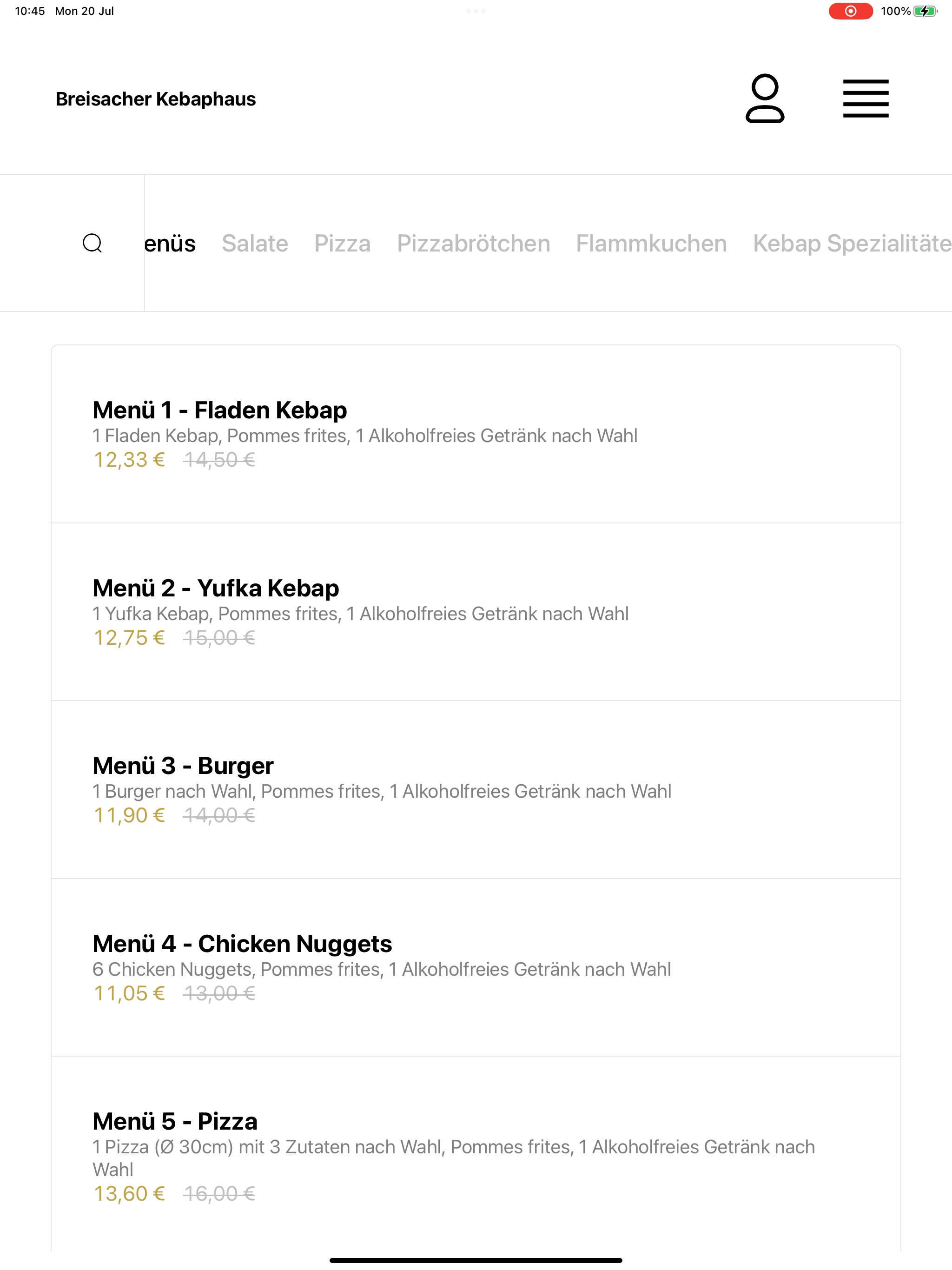 Breisacher Kebaphaus screenshot 13