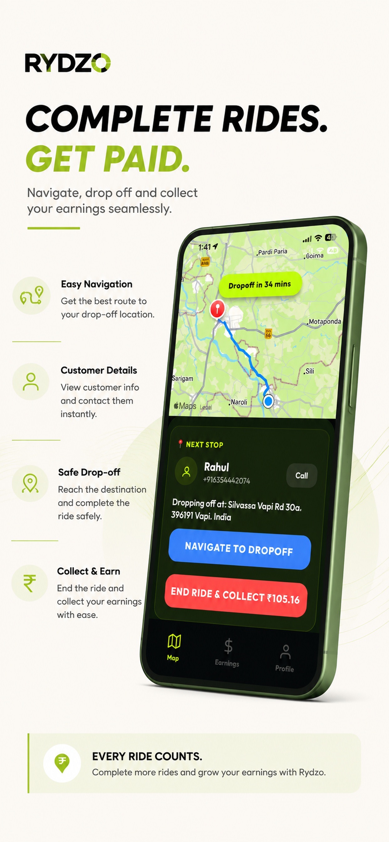 Screenshot 5 of Rydzodriversapp