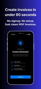 Invoice Generator: Instant PDF screenshot