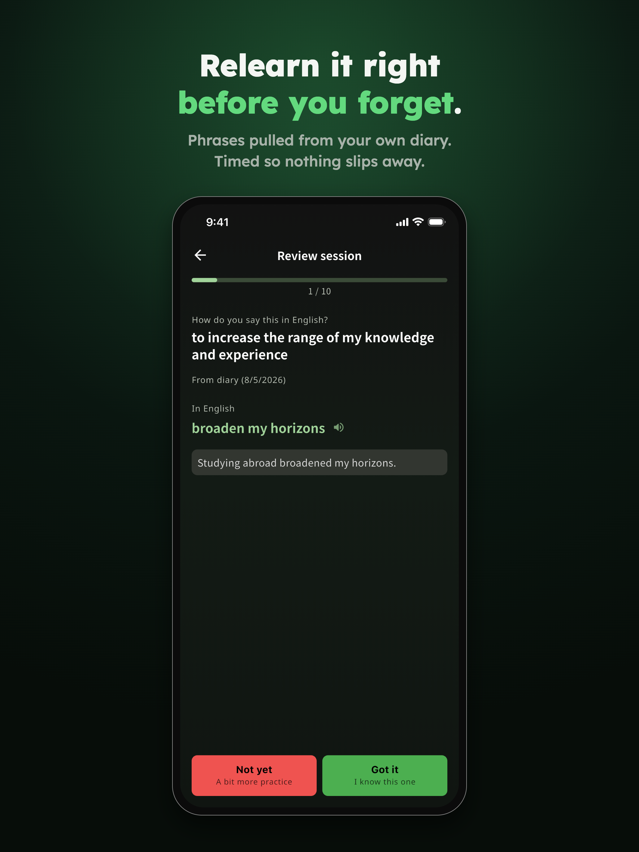 Studiary: AI English Diary screenshot 12