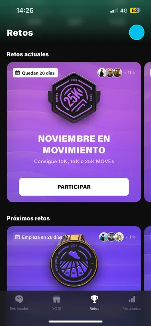 YO10 Fitness screenshot 3