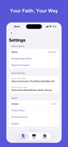 Sermon Notes for Christians screenshot