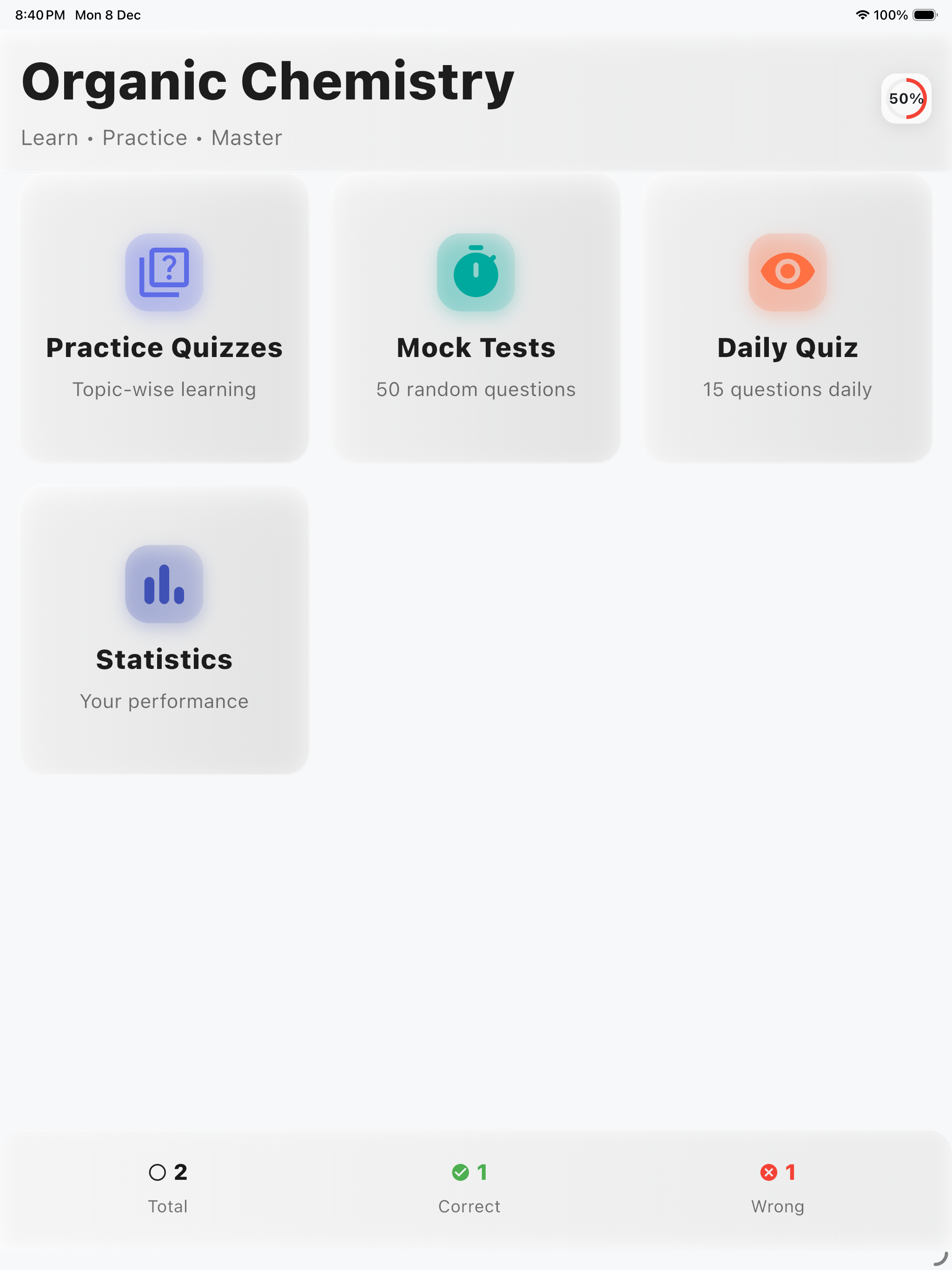 Organic Chemistry Practice Pro screenshot 7