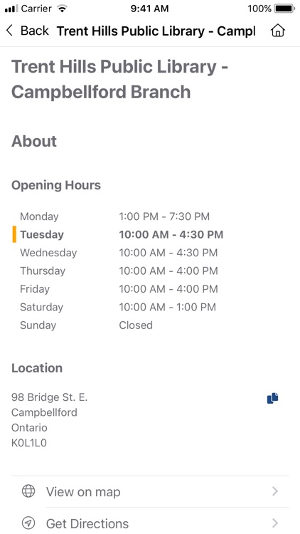 Trent Hills Public Library screenshot-5