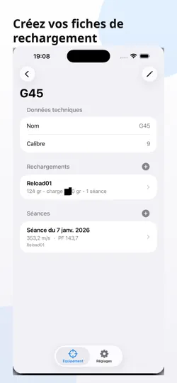 Capture d'écran de Carnet De Tir sur iPhone 2