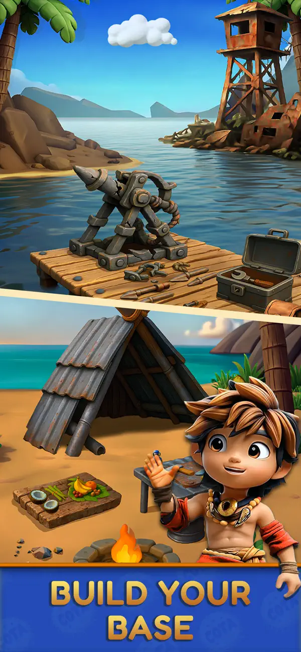 COTA - Island Escape iOS Mod IPA screenshot 4 - iOS game interface