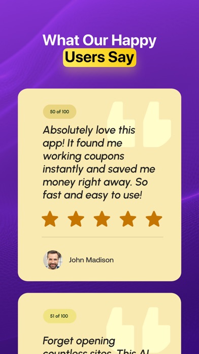 Cash Cart AI Coupon Finder iPhone screenshot 10 - Shopping app