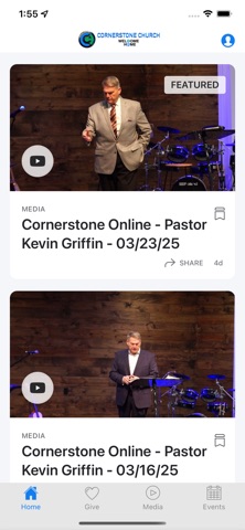 Cornerstone Church Winnie TX iPhone screenshot