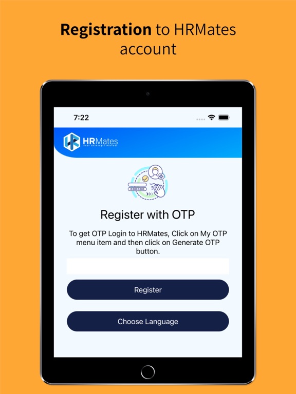 HRMates iPad screenshot 1 - Productivity app