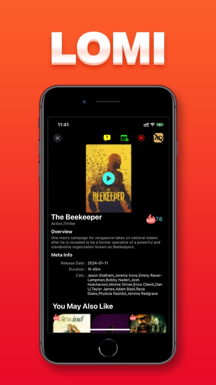 LOMI：Movie & TV show