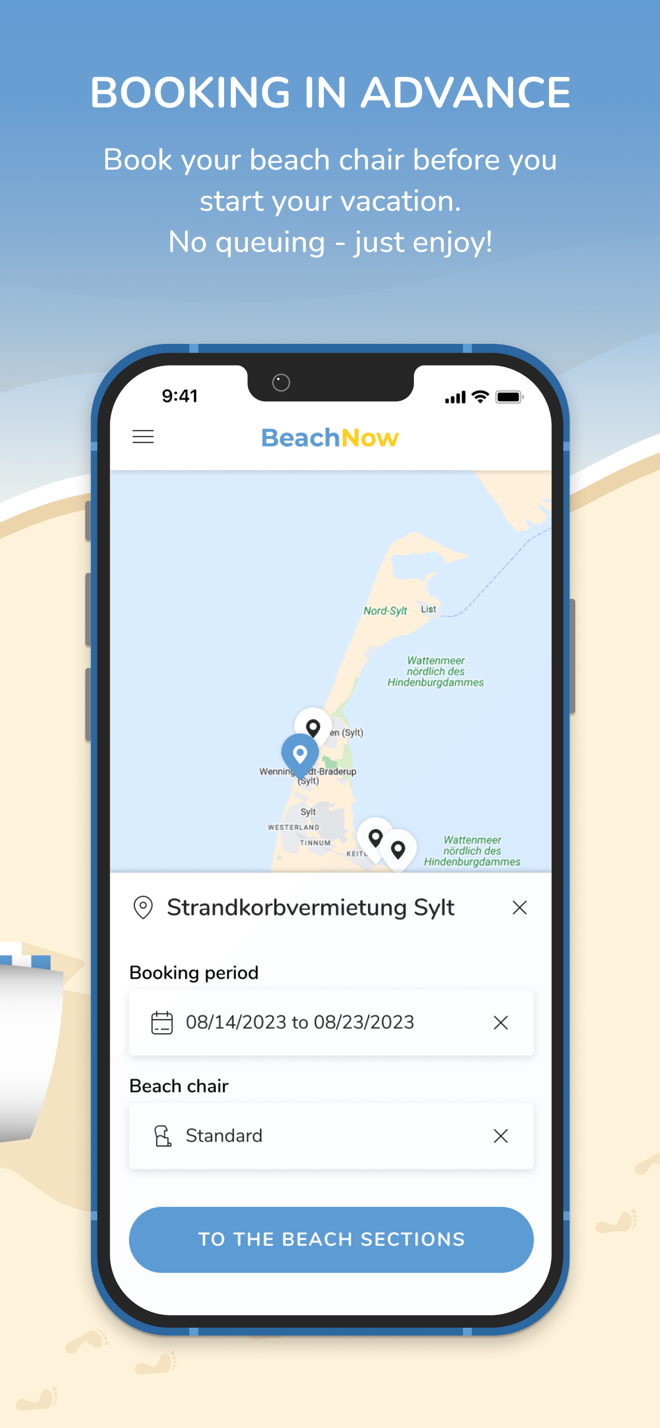 BeachNow App screenshot 2