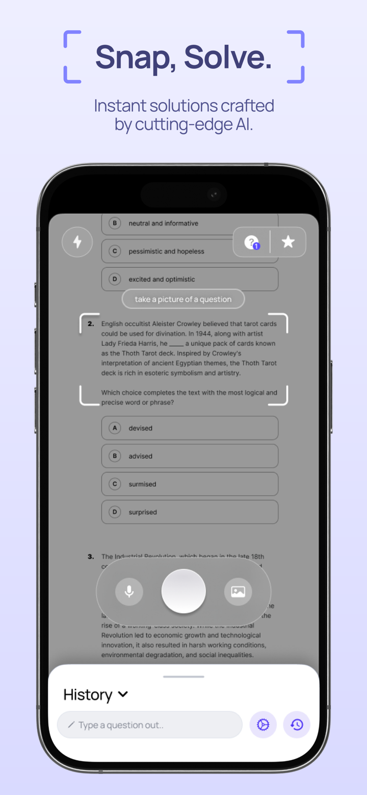 AnswersAi - Snap & Solve screenshot 1
