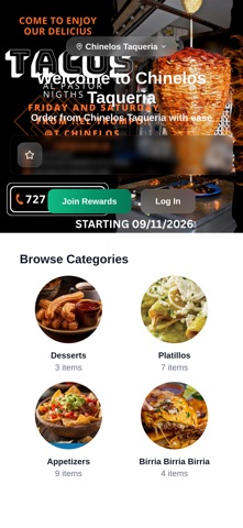 Chinelos Taqueria Screenshot 1 of 2