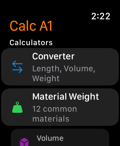 Construction Calculator A1 Pro screenshot 22