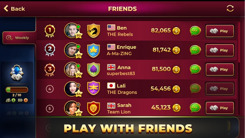 Backgammon King Online Games screenshot 4