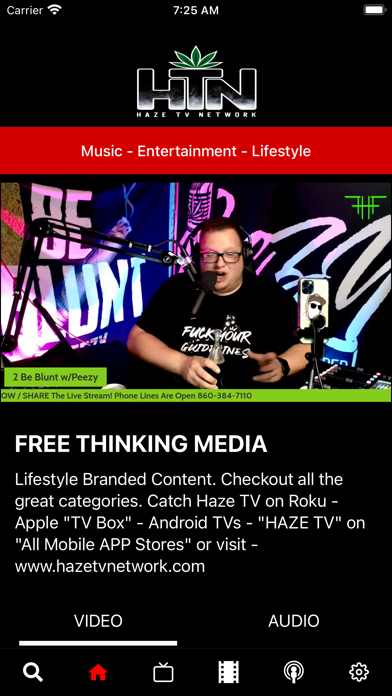 Haze TV Network Screenshot 1 - AppWisp.com Haze TV Network Screenshot 1 - AppWisp.com